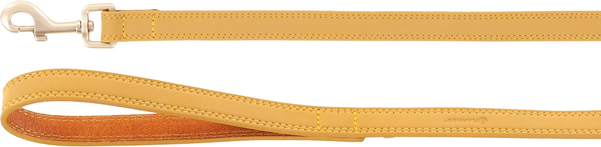 Flamingo Dog Leash Virginia Yellow 1,3m 20mm