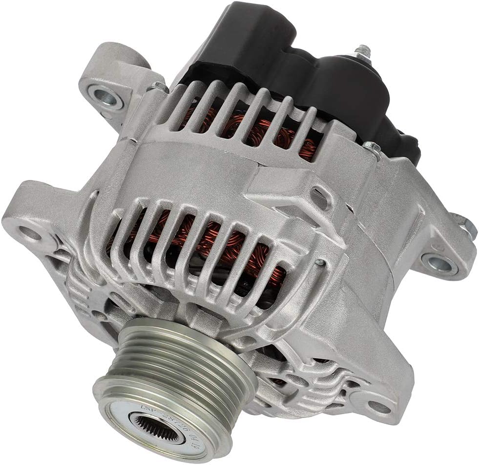 High Output Alternator ANPART 100 Amp Alternator Replacement for 2010-2013 for Hyundai for Sonata,2011-2013 for Kia for Optima 11491 11492