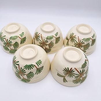 Amazon.co.jp: 834 数茶碗 10客 高野槙 善昇 茶道具 茶道 茶碗