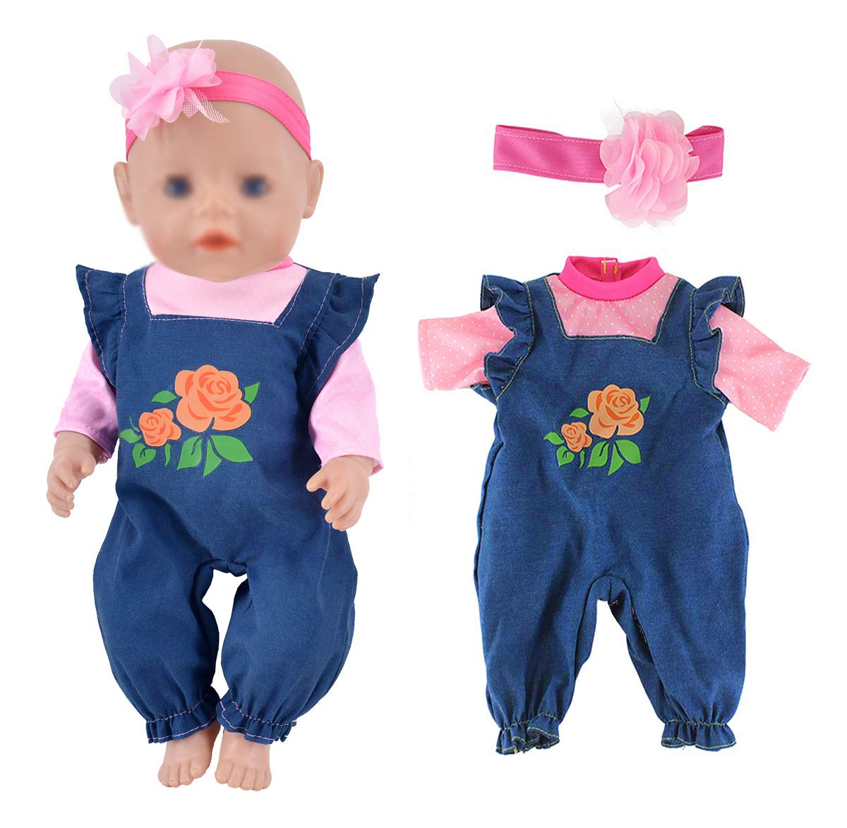 Lot De 10 Vêtements De Poupée - 43 Cm - Robes, Bikinis - Accessoires Pour Poupées Nouveau-né - Sans Poupée