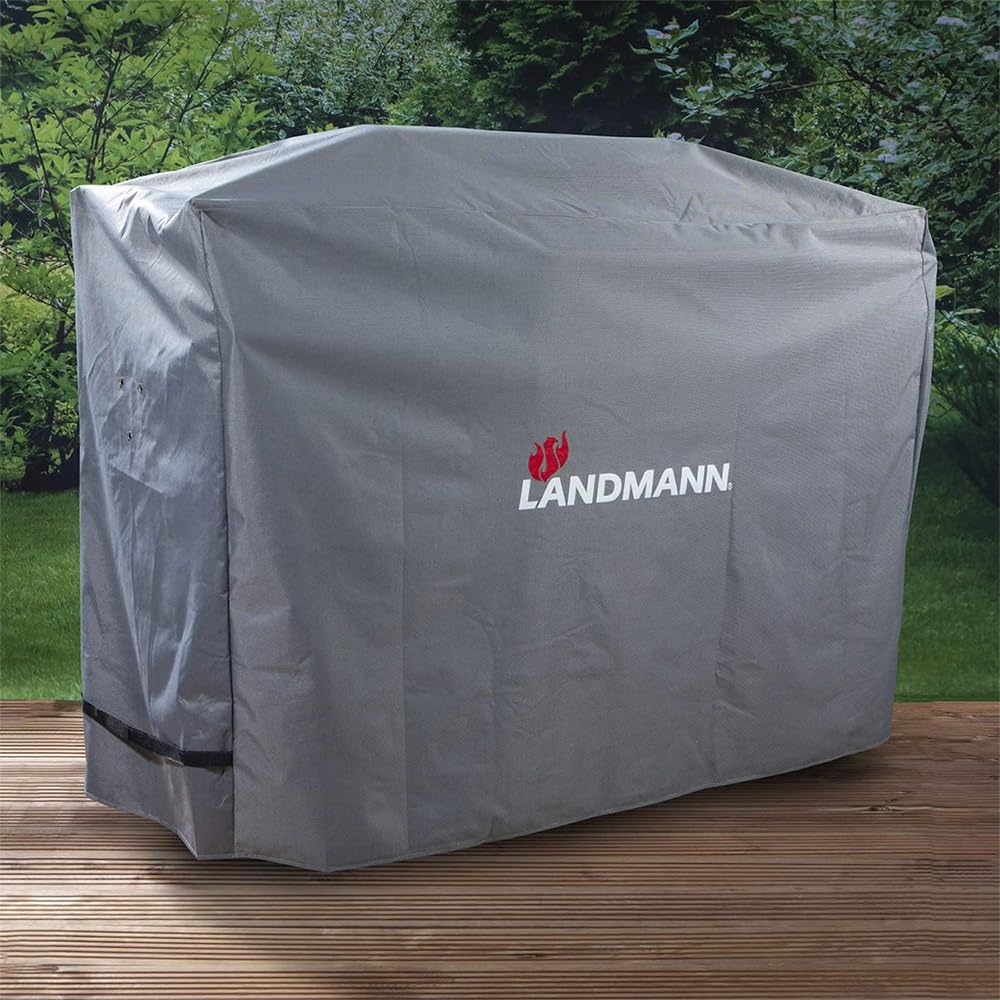 Landmann 15707 Pokrowiec Na Grilla, Szary, 60 x 145 x 120 cm
