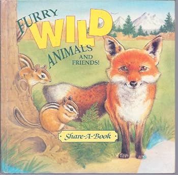 Hardcover Furry Wild Animals and Friends! Book