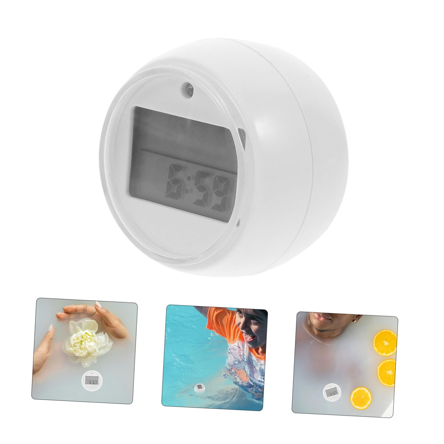 IMIKEYA 3pezzi Termometro Galleggiante Per Misuratore Di Temperatura Per Piscine Vasche Da Bagno e Bagni Di Ghiaccio Design Stabile e Materiali Resistenti Facile Lettura Della Temperatura