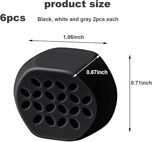 Miniatura 2 de Ejercitador de mandíbula, ejercitador de mandíbula para hombres y mujeres, 6 piezas de ejercicio de línea de mandíbula masticable, reductor de