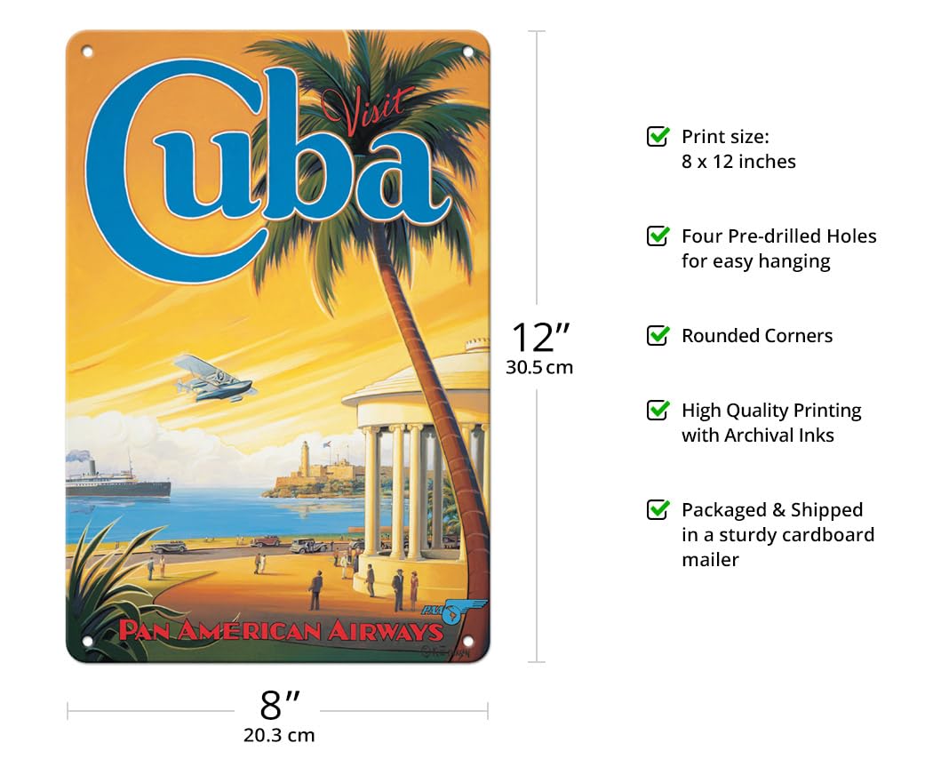 Amazon.com: Pacifica Island Art Visit Cuba - Pan American Airways
