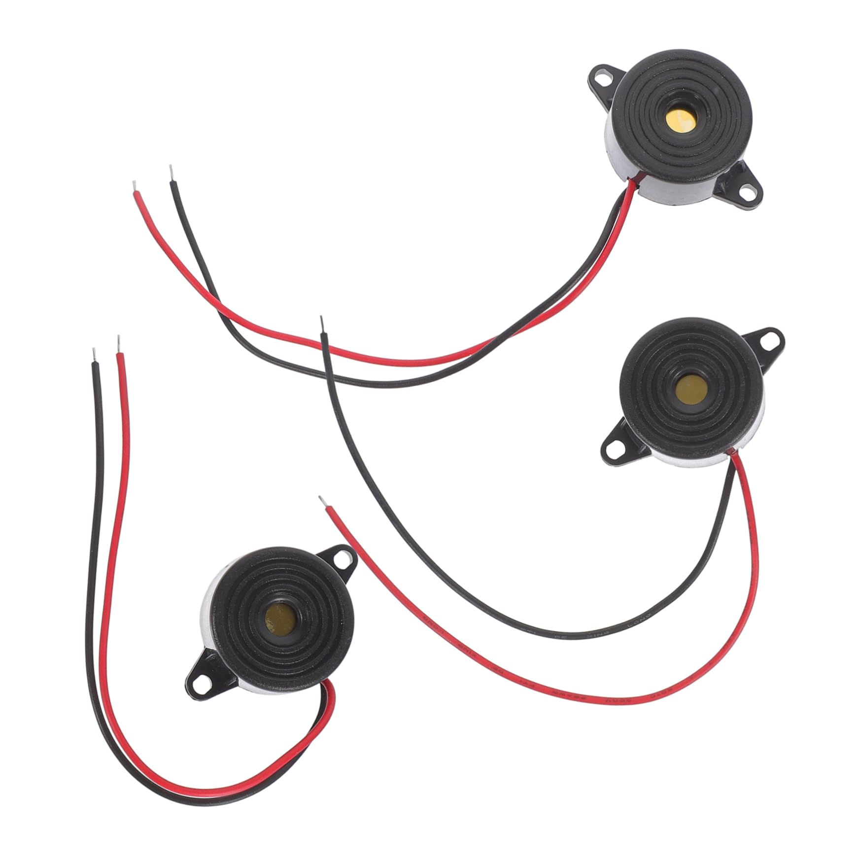 LIFKOME 3Pcs Active Buzzer Continuous Beep Tone Speaker for Household Alarms and Automotive Projects Reliable Sound Device for Reminders and Alerts