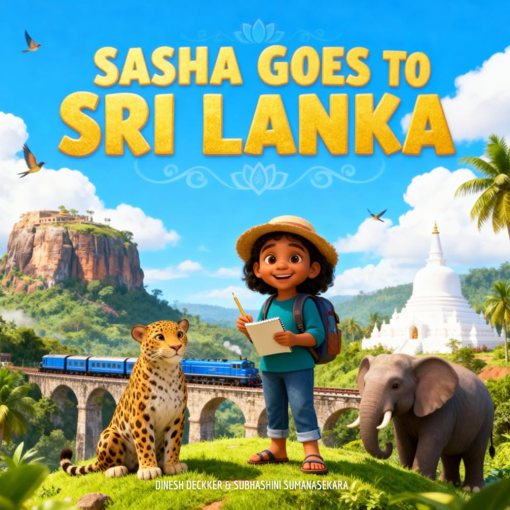 Sasha Goes to Sri Lanka: A Cultural Adventure for Curious Kids 5-13: 2 (Sasha's Adventures)