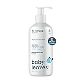ATTITUDE Baby Lotion, Made in Canada, EWG Verified Moisturizer, Dermatologically Tested Moisturizing