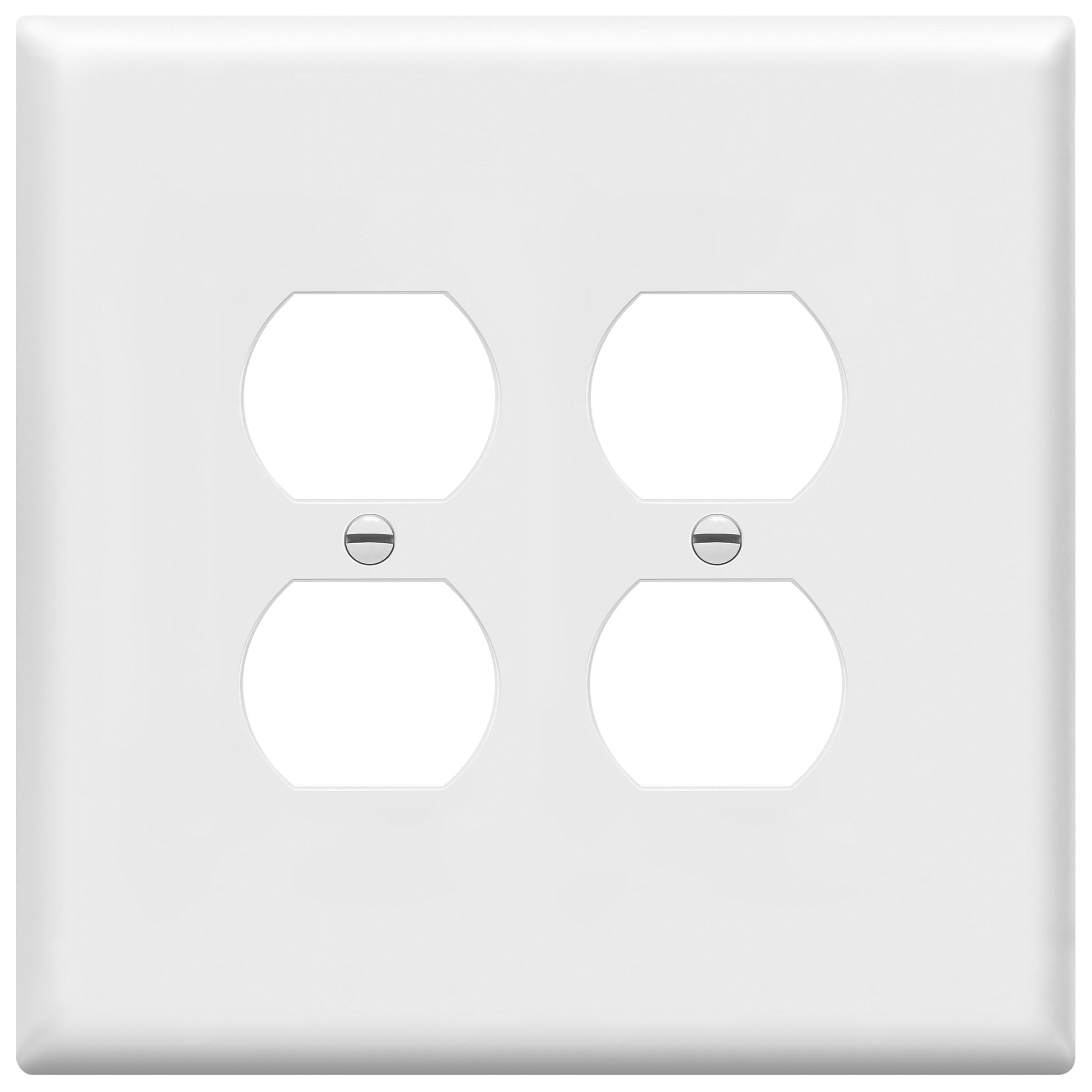 ENERLITES Lot De 10 Plaques Murales Vierges Jumbo Pour