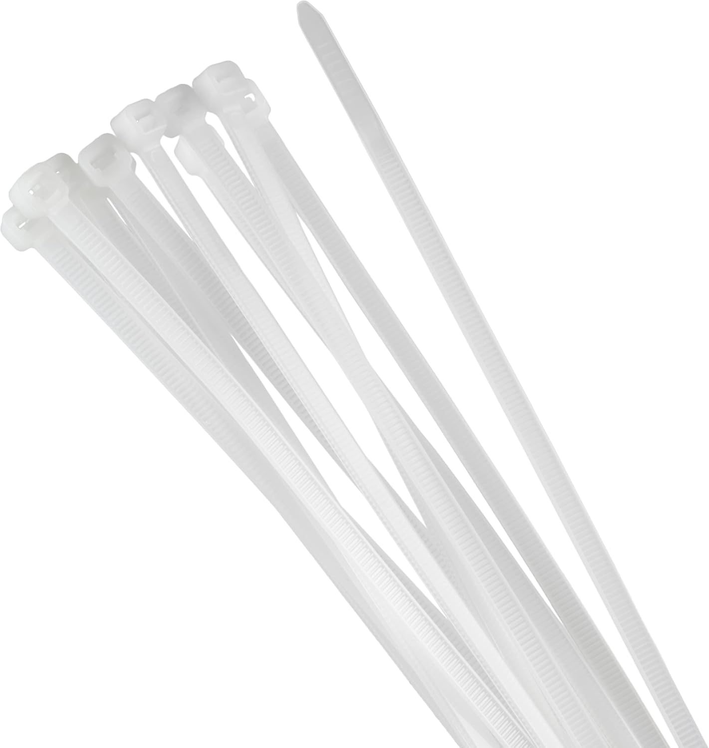 ORNO AE-13199 Cable Tie 100 Pieces, White (2.5 mm/100 mm)