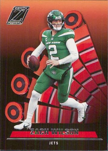 2022 Panini Zenith Retail #11 Zach Wilson New York Jets Football Card - GotBaseballCards
