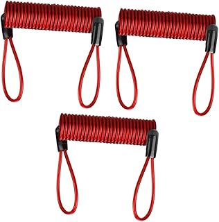 Toddmomy 3pcs Disc Brake Lock Reminder Rope Disc Brake Wheel Lock Alarm Lock Cable Anti- Alarm Lock Motorcycle Bike Bikes Bikes Disc Lock Wire Bike Lock Wire Disc Brake Lock Cable for Bike