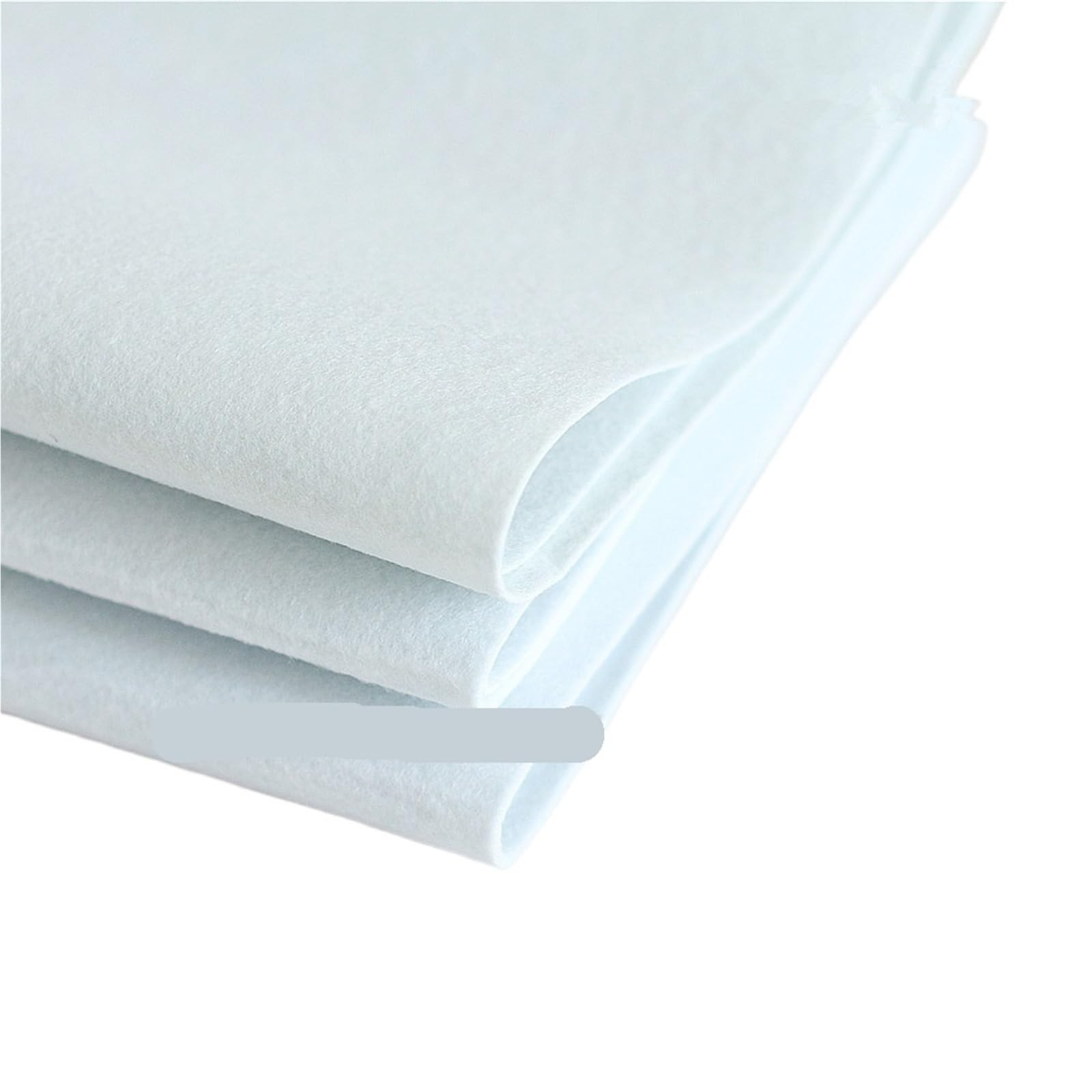 Volumenvlies 200/300/400 g einseitig klebende Wattecreme aus Baumwolle, Einlagenfüller, perfekt for Geldbörsen, Patchwork-Taschen, Bastelprojekte zum Nähen(400g 100x50cm)