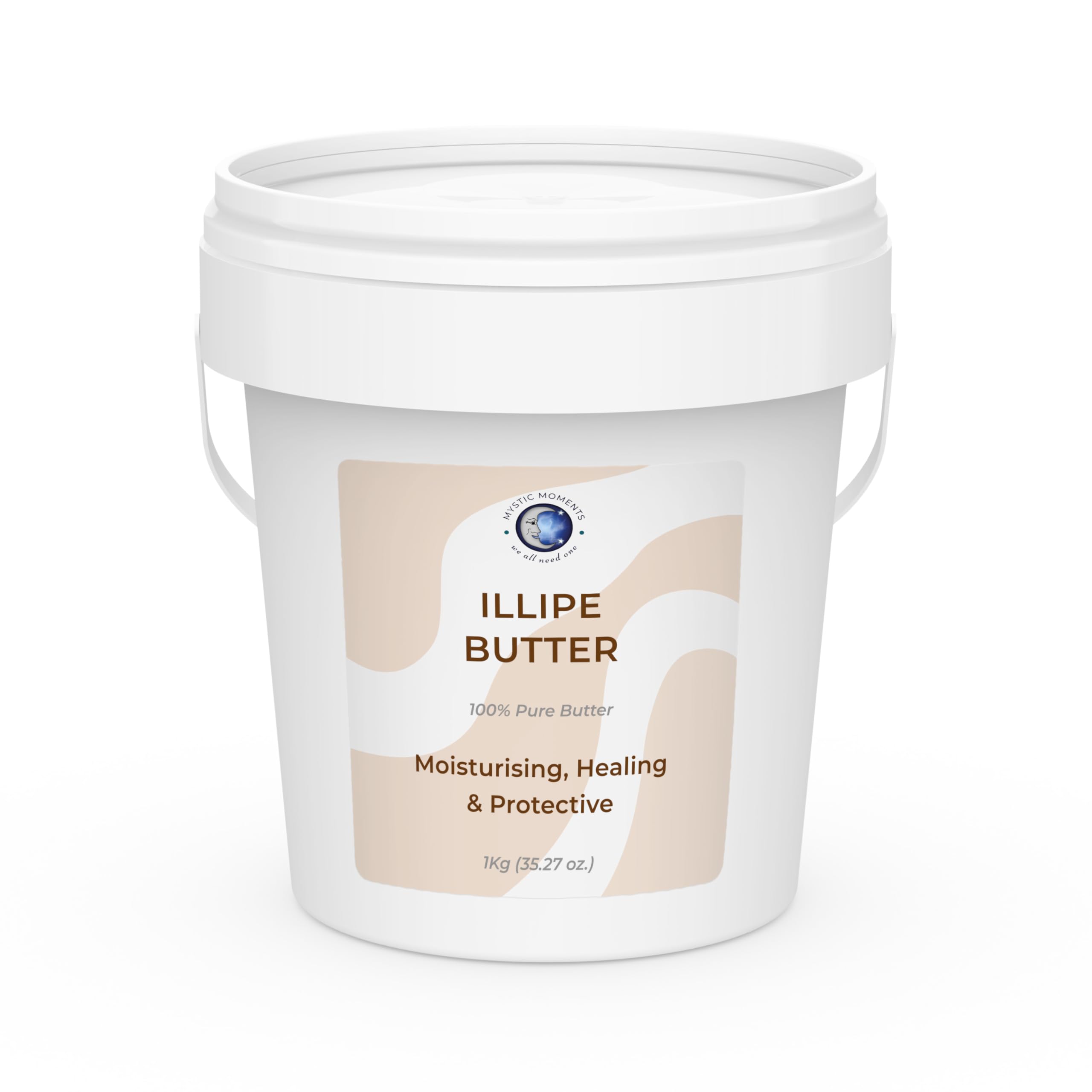 Mystic Moments | Illipe Butter 1Kg - Pure & Natural Cosmetic Butters Vegan GMO Free