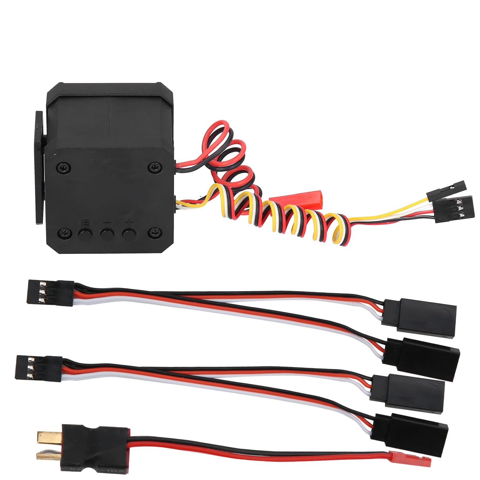 Modell der RC Soundeinheit 7 × 7 × 6, Motor-Sound-Simulator, 10 Sound-Effekte, Ersatzteile, Zubehör für Modellauto RC
