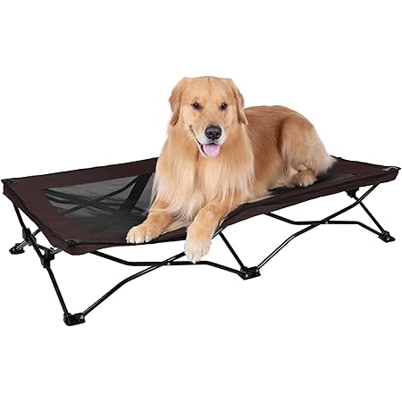 coleman folding pet bed
