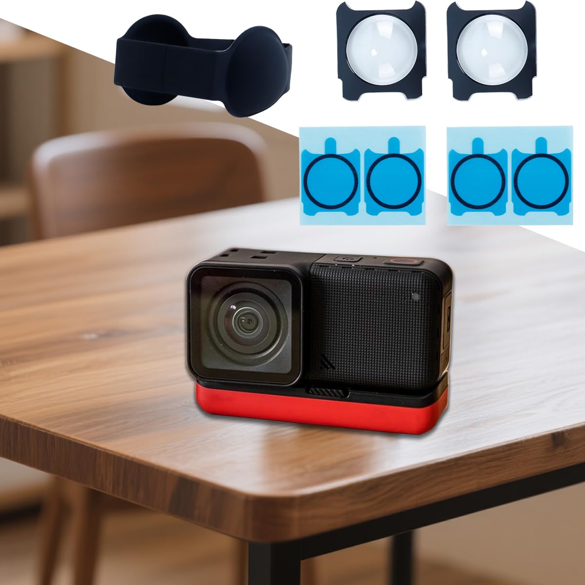 Kit Di Protezione Per Lenti Panoramiche Per Accessori Per Fotocamere Action 360 ONE RS/R