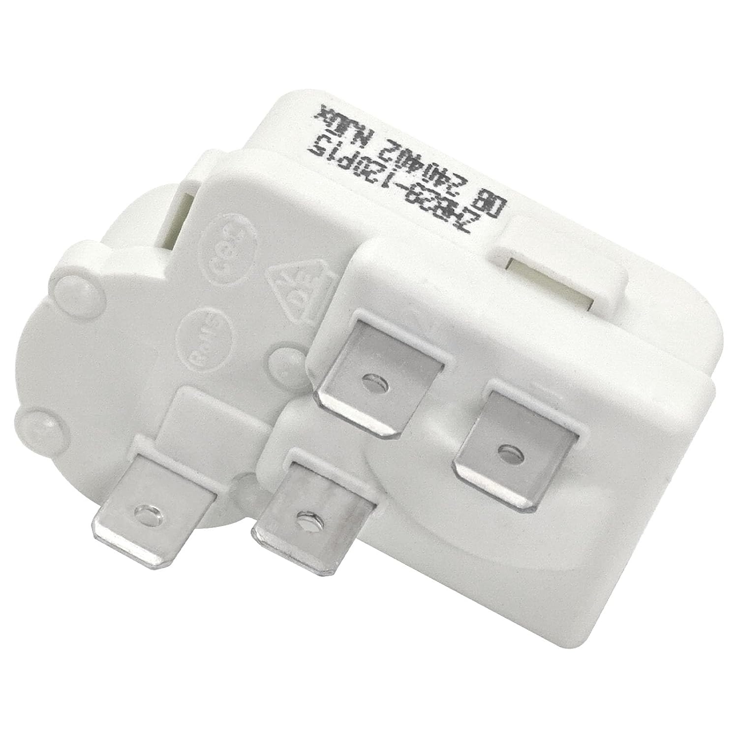 (Pack of 2) 4Pin Refrigerator Overload Protector PTC Starter Relay - Universal Replacement for Haier, Siemens, Hotpoint ZHB28-120P15 ZHB69-135P4.7 ZHB60-120P4.7 ZHB88-125P4.7 ZHB60-120P15