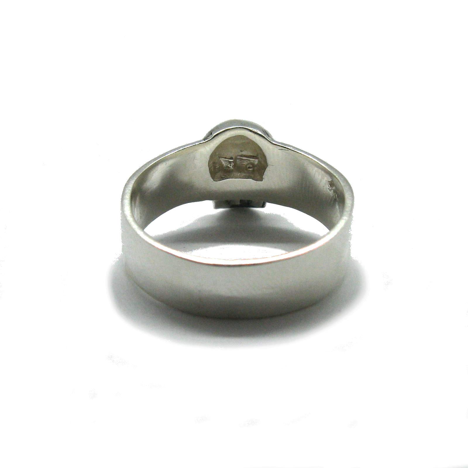 Anello da uomo in argento massiccio 925 Cranio R001861