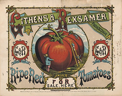 Poster Githens et Rexsamer mûres pour décorer une cuisine vintage au format A2