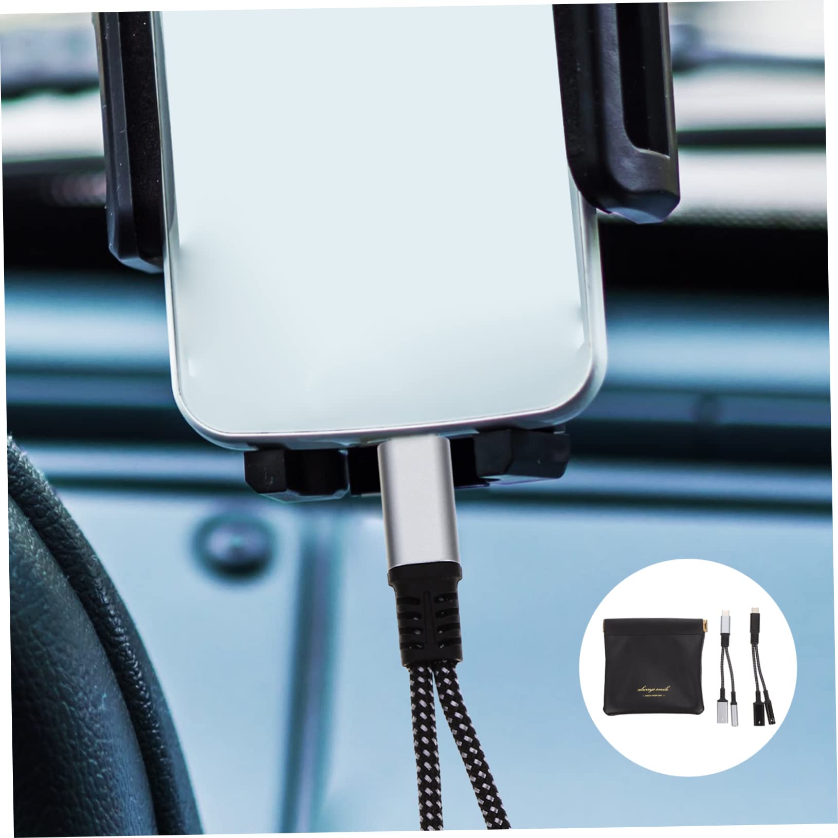OSALADI Adattatore Jack Per Cuffie Usb C Da 4 Pezzi Tipo C A Jack Audio Da 3 5 Mm Caricabatterie Portatile Per