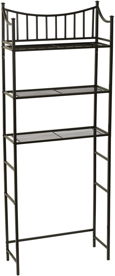 Up To 50% OFF Zenith Products Black Metal Medina Spacesaver Super Cheap 🛒 Zenith Products Black Metal Medina Spacesaver