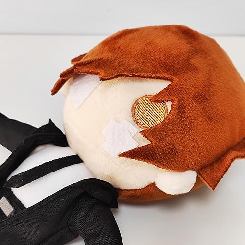 Miniatura 5 de JCvCX Figura de peluche negra de Osamu Dazai de 10 pulgadas, Fyodor Dostoyevsky, muñeco de peluche de Nikolai Gogol, muñeco de peluche de animales