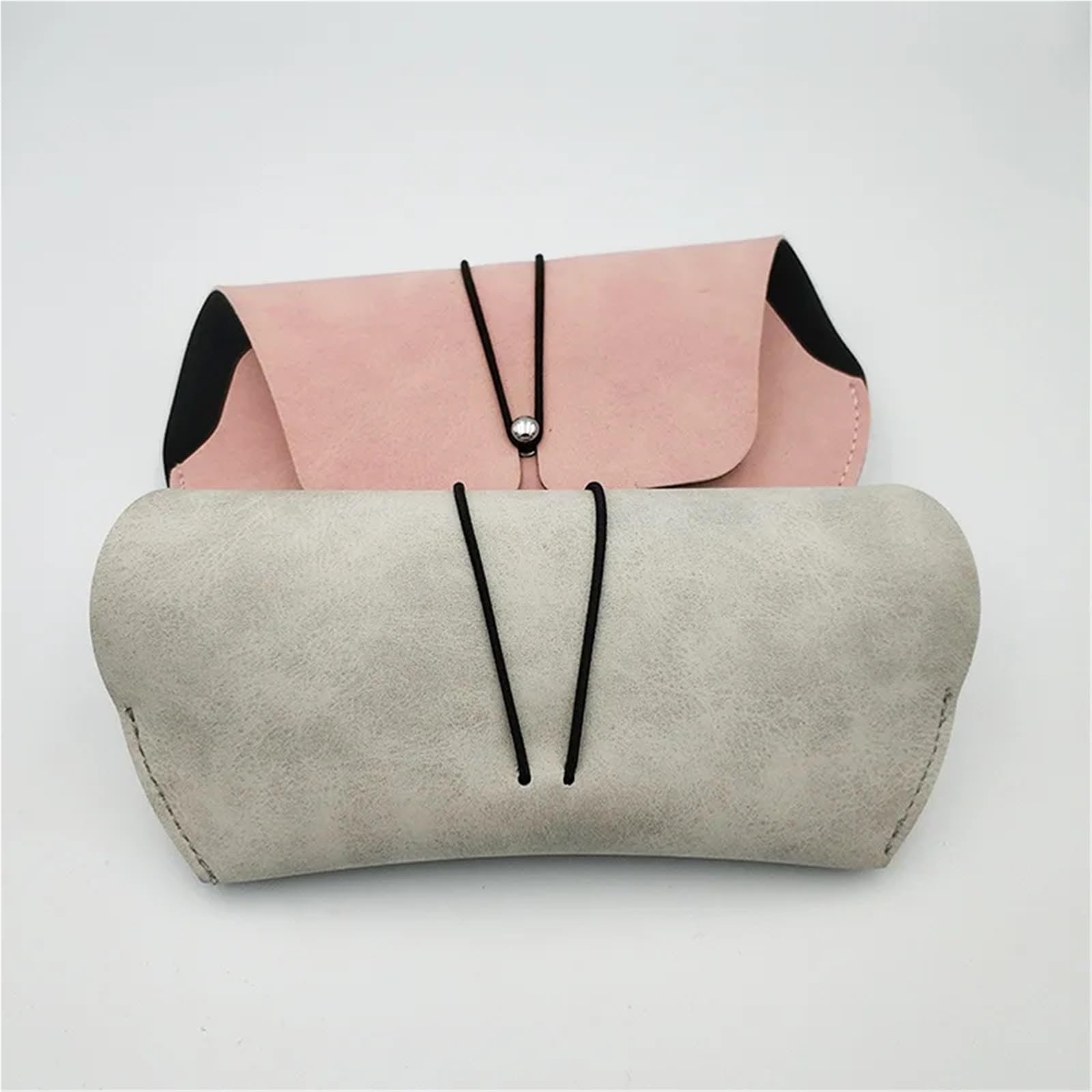2 stücke Vintage Brillenetui Aufbewahrungsbox Sonnenbrillen Brillenhalter Kreative Schnalle for Frauen Männer Anti-druck Tragbare Tasche Für Damen Herren Kinder