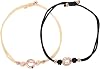 Vibrating Bracelet for Couples with Vibration Sensing Technology, Relationship Matching Bracelet a Valentines Featuring a Couples Link Design for Long Distance Love