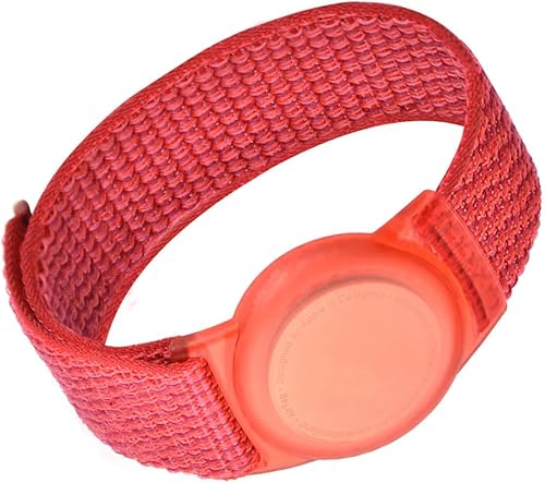 Pulsera AirTag para niños, compatible con Apple AirTag, funda protectora para Air Tag GPS, soporte ajustable antipérdida de reloj para niños mayores