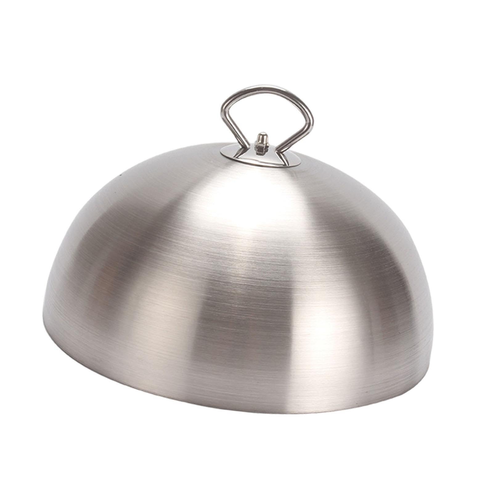 PIXZCSA Premium Grill Domes Cover BBQ Accessory for Barbecue Steak Cover Basting Steaming Burger Lid Heavy Duty Griddle Dome Steam Heavy Duty Griddle Dome, Style B, 14x7cm