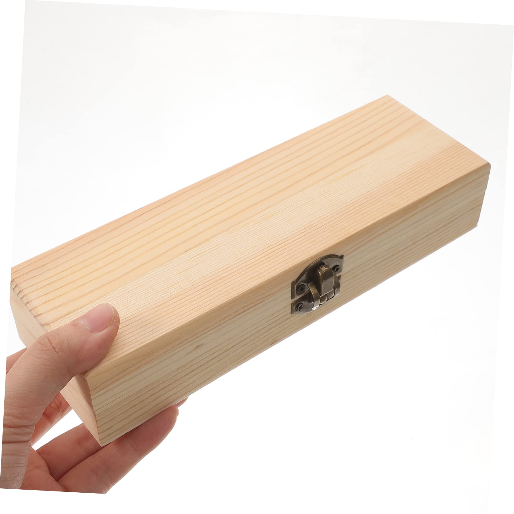 DOITOOL 5 Pezzi Scatola Portapenne Legno con Ampia Capacità Contenitore per e Cancelleria per Scuola e Ufficio Organizer Pratico e per Ottimo Natale
