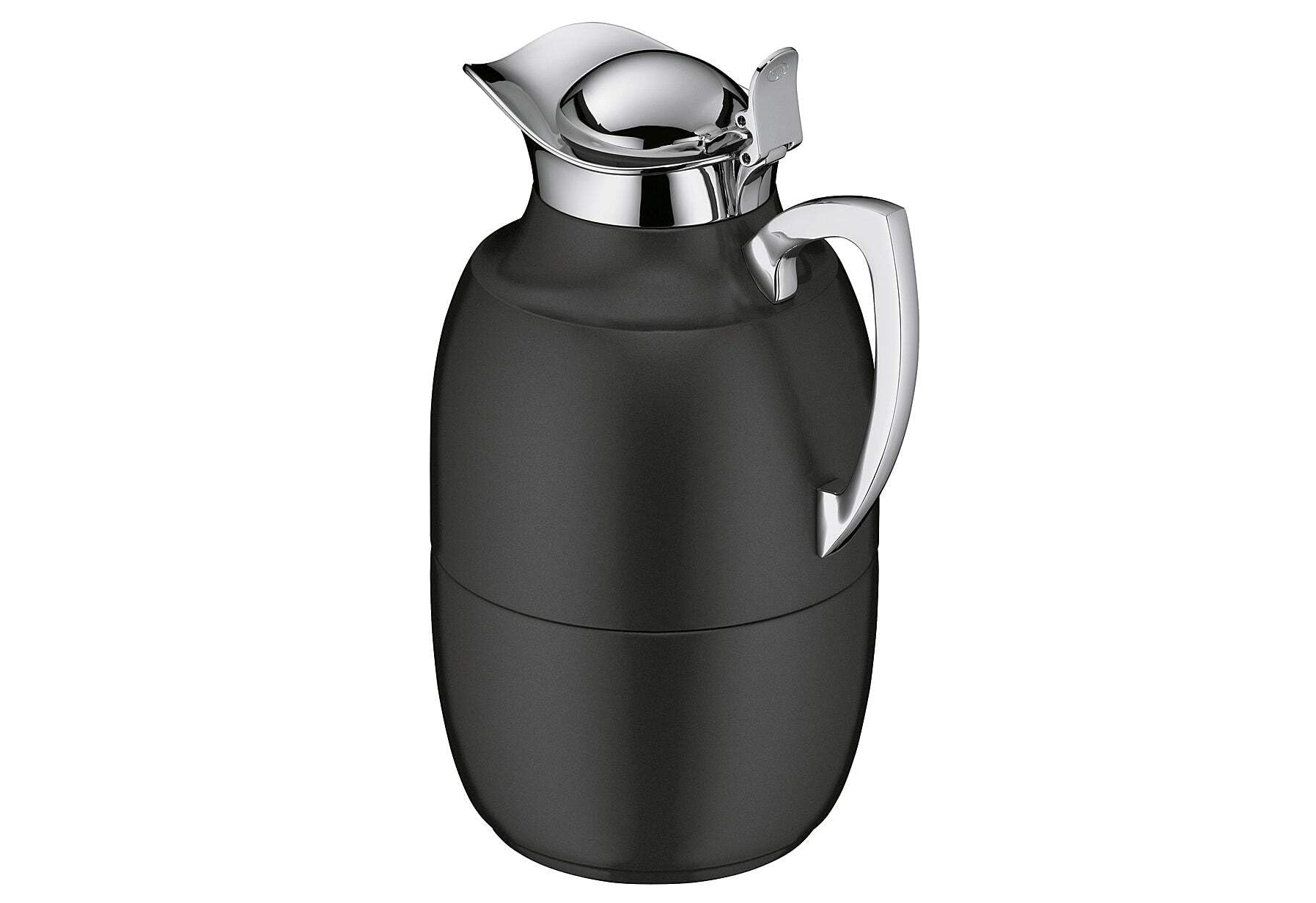 Alfi Juwel - Jarra aislada, color negro satinado, 1 l