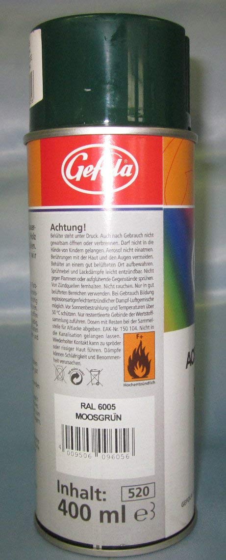 Sparvar Lackspray RAL 5001 Grünblau – 400 Ml, Glänzend, Für Metall, Holz & Kunststoff