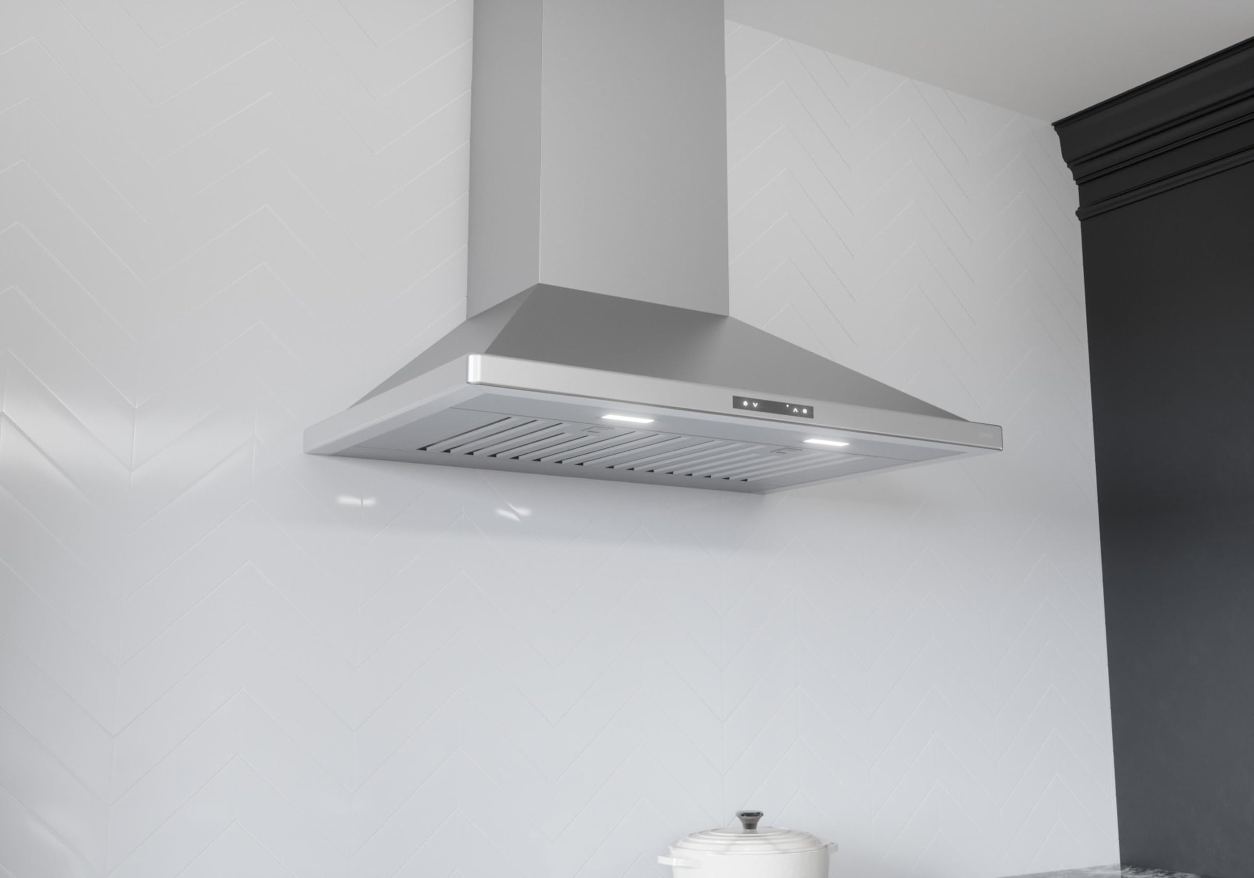 Amazon.com: Zephyr ZVE-E42DS Venezia 290-700 CFM 42 Inch Wide Wall