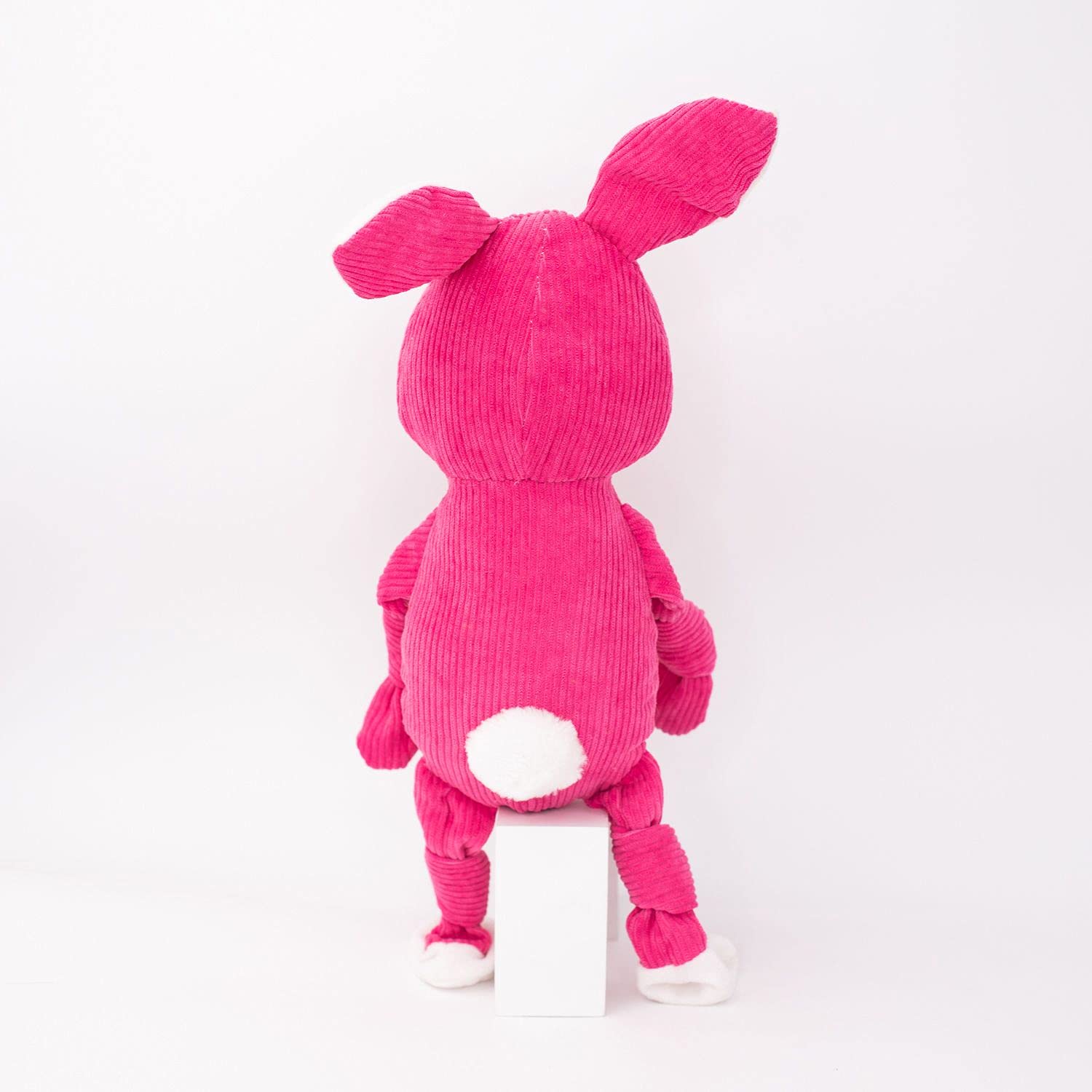 ZippyPaws Corduroy Cuddlerz - Bunny Dog Plush Toy for Dogs, Multicolours, 17 x 4.5 x 3 in - Image 2