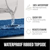 Vista 48 de Gorilla Grip - Tapete afelpado original de goma con perfil bajo, resistente, duradero, impermeable y fácil de limpiar para interior y exterior