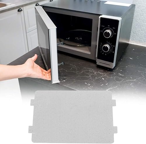 Miniatura 3 de plplaaoo Piezas para horno de microondas, placa de mica engrosada, accesorio para microondas, 10 piezas, cubierta de guía de ondas, cubierta para