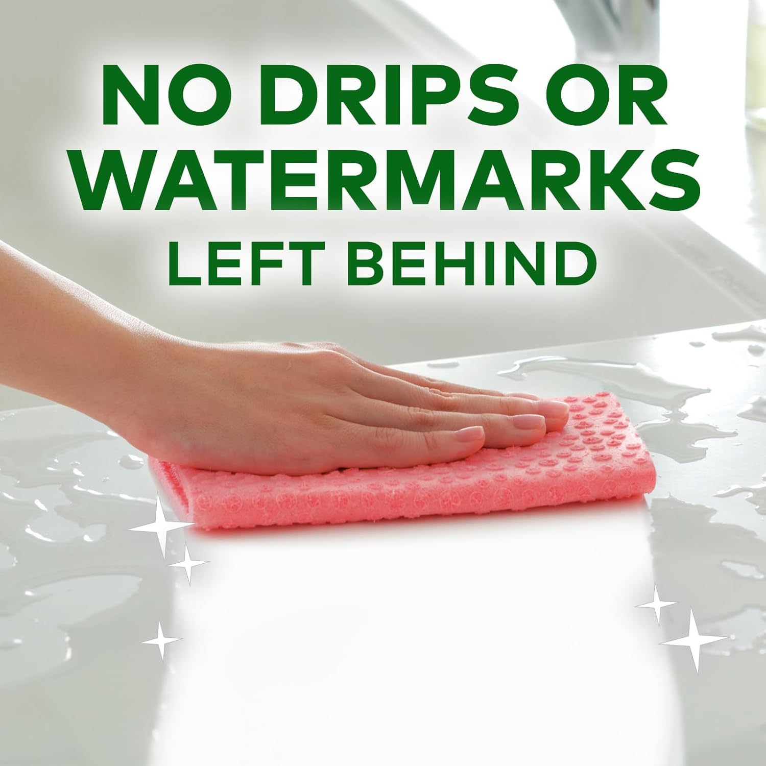 Wipe Resusable Kitchen Cleaning Foam Cellulose Sponge- Multi- Color & Biodegradable Kitchen Cleaning Sponge Wipes with for Multipurpose Wet and Dry Cleaning Washing Dishes, Sinks, Counters (STANDED) 4