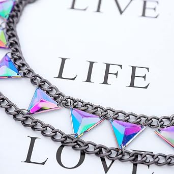 CanB Boho Body Chain Sexy Rhinestone Bikini Bra Body Chain Bra Beach Body Accessories Jewelry for Women