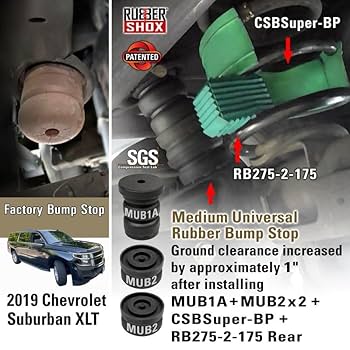 bumps 22冊セット RockJock JL/JT and JK Adjustable Front Upper Bump Stops