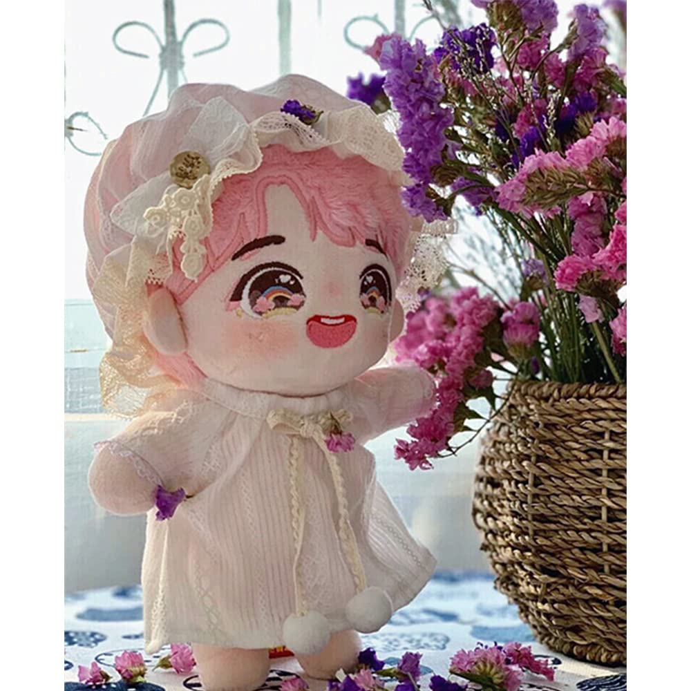 Vêtements Poupée Peluche 20cm Niannyyhouse - Set 4 Pièces : Chapeau, Robe, Manteau, Sac à Dos Accessoire Poupée Vêtements Poupée Peluche 20cm Niannyyhouse - Set 4 Pièces : Chapeau, Robe, Manteau, Sac à Dos Accessoire Poupée