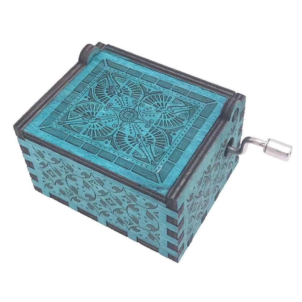 Amazon.com: Youtang Music Box Hand Crank Musical Box Antique