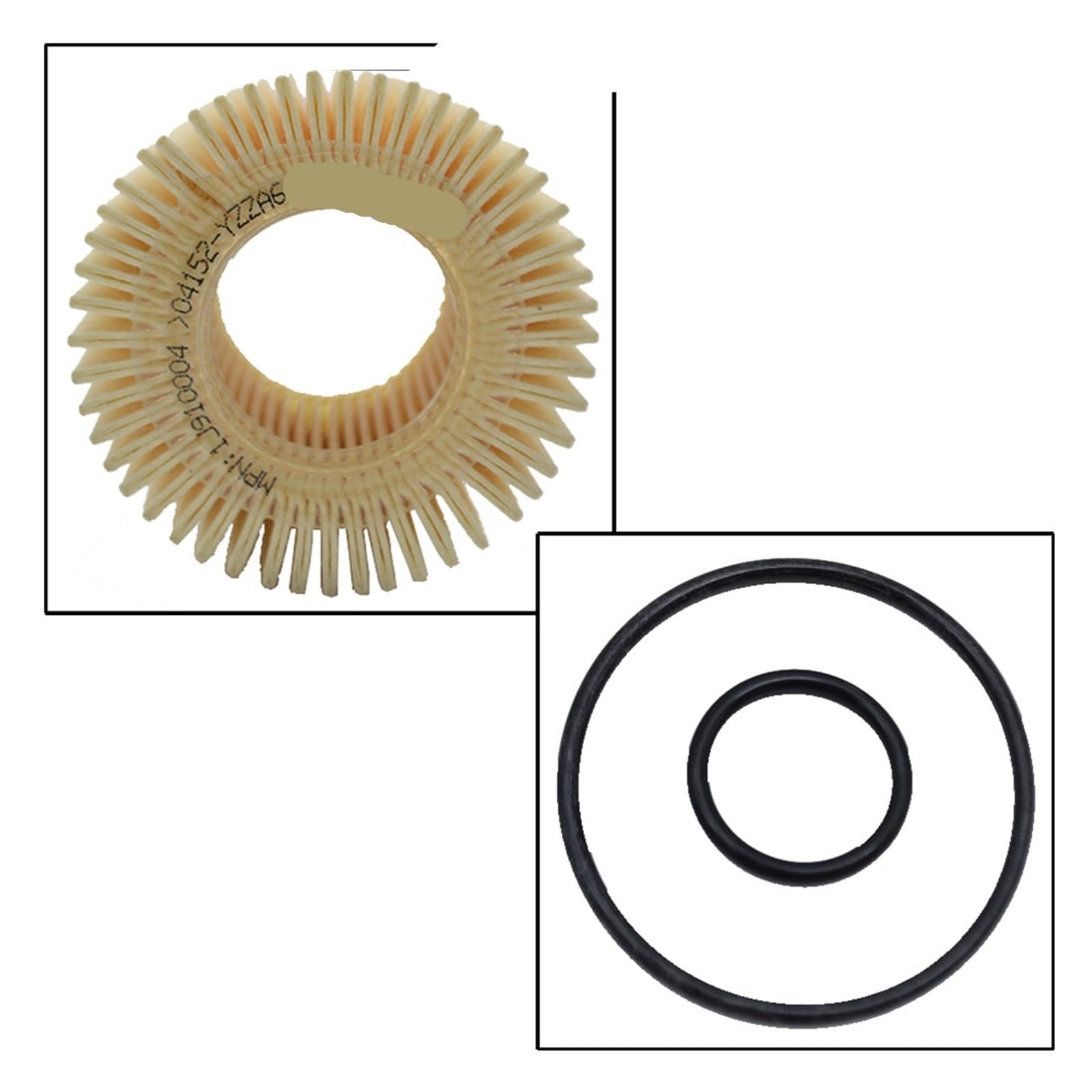 3 filtri olio compatibili for Toyota e Lexus CT200h 2012-2015 / compatibili for Corolla 2009 2010 2011 / XD 2008-2014 Prius Plug-In
