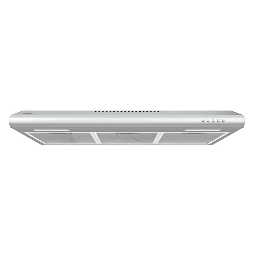 CIARRA Range Hood 30 Inch Under Cabinet Ductless Stainless Steel
