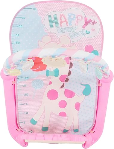 Miniatura 7 de Baby Kick Play - Alfombrilla de piano para gimnasio con luces musicales, sonajeros, juguetes para recién nacidos, niños pequeños, suave, cómoda,