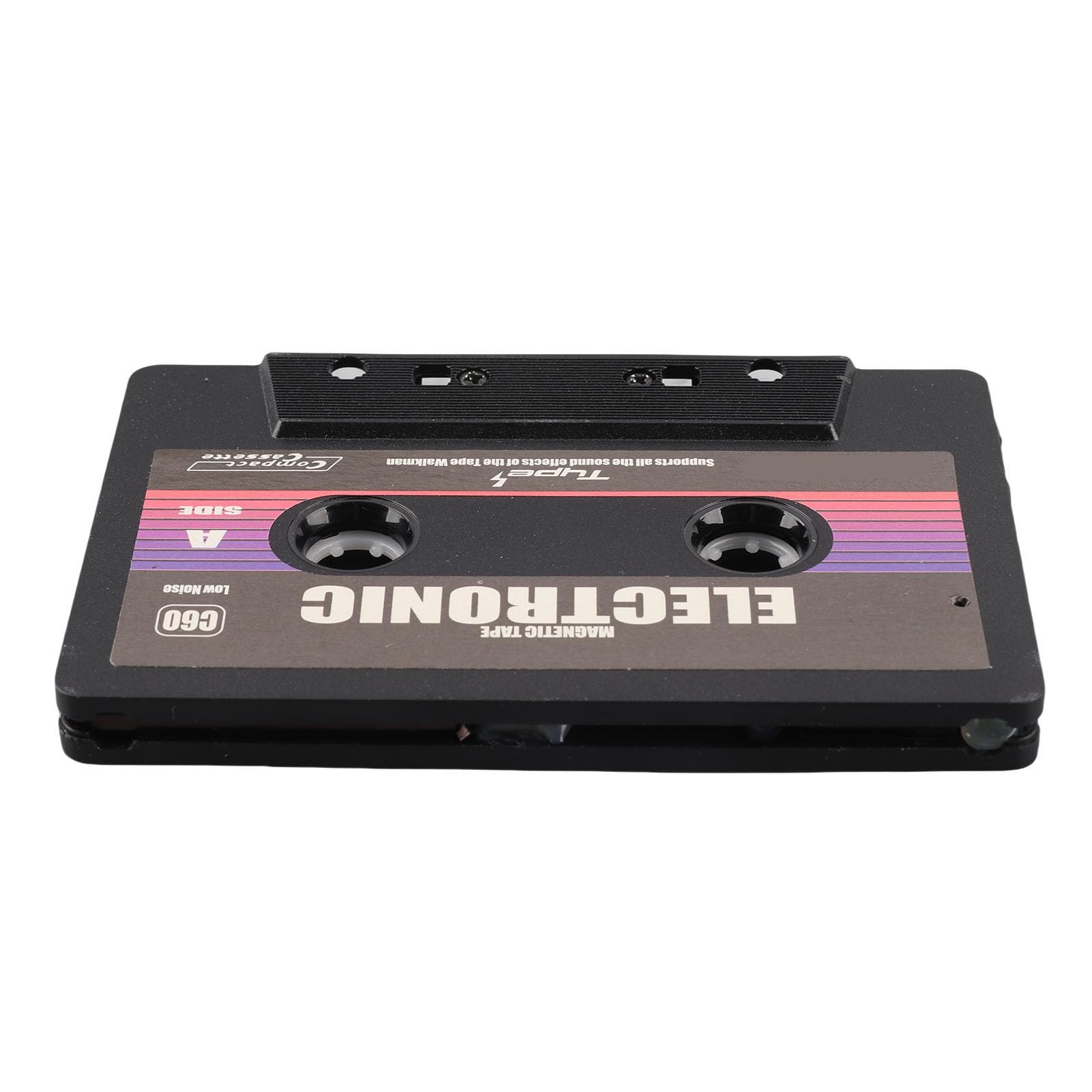 Adattatore per Cassette Bluetooth per Streaming di Musica in Auto Dal Telefono Stereo, Adattatore per Lettore di Cassette Alimentato Tramite USB con Slot per Scheda di Memoria e Funzione di