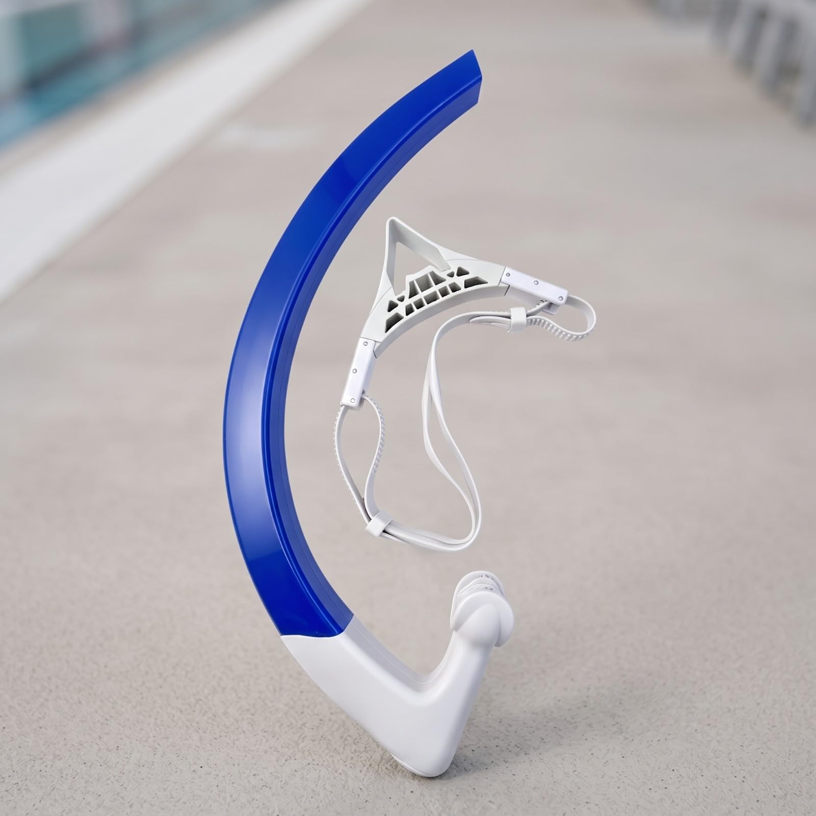 predolo Boccaglio da Nuoto Antiscivolo | Idrodinamico, Boccaglio Frontale con Fascia Regolabile, Snorkel con Cinghia per la Testa, Piscina, Nuotatori, Adulti