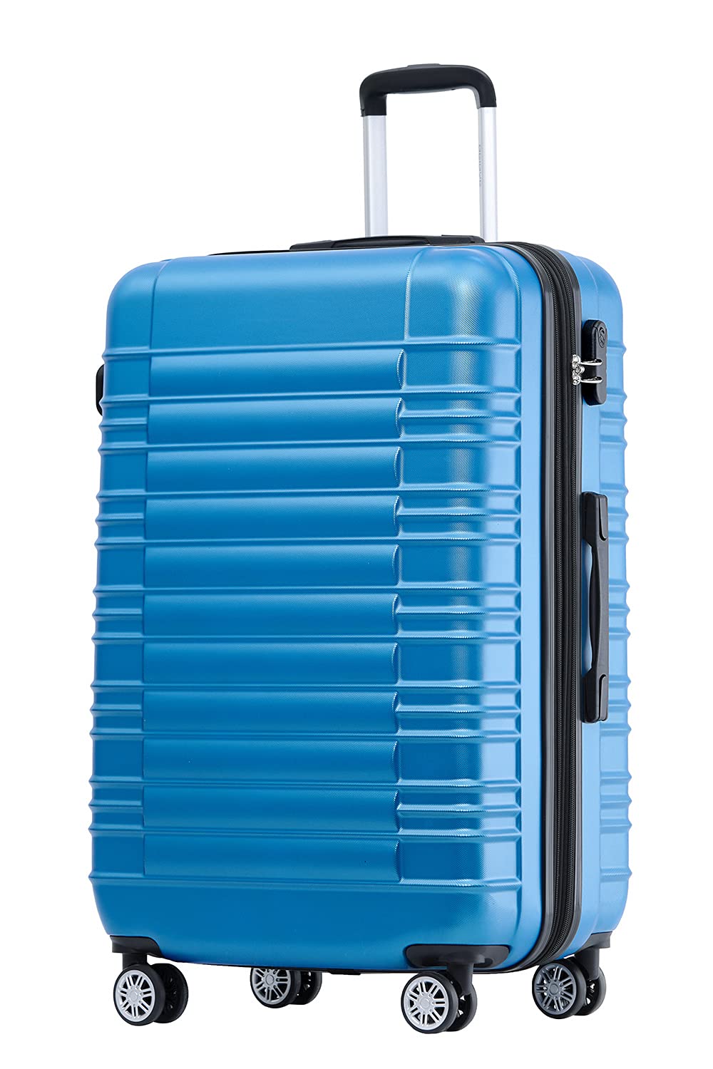 BEIBYE 2088 Zwillingsrollen Reisekoffer Koffer Trolleys Hartschale M-L-XL-Set in 14 Farben