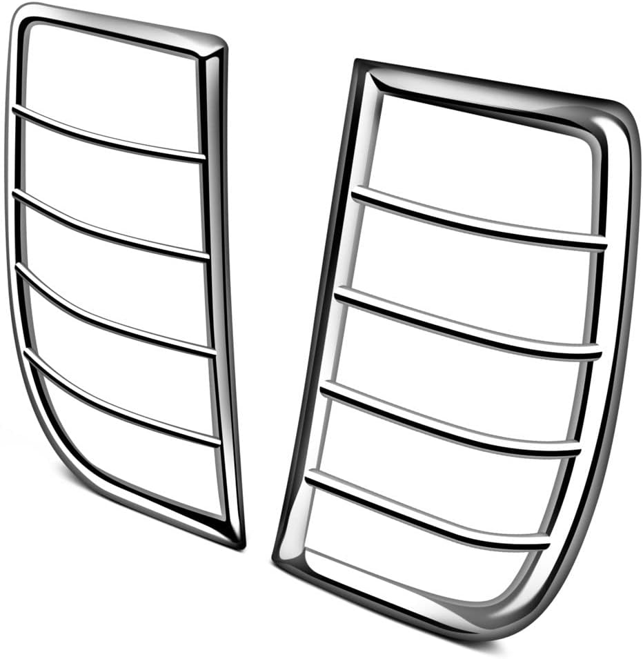 Steelcraft 32257 Tail Light Guard Polished Stainless Steel Tail Light Guard